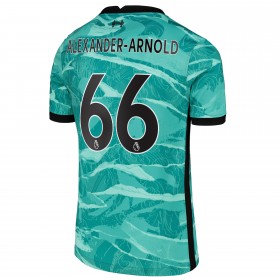 Fußballtrikots Liverpool Trent Alexander-Arnold 66 2020-2021 Kurzarm Auswärts-trikot kaufen